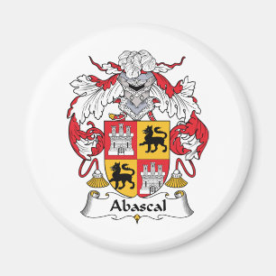 Abascal Familienwappen Magnet