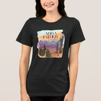 Abba Vater Aquarell Tri-Blend Shirt