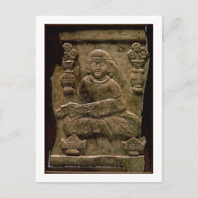 Abbasid Plaque, Irak oder Iran, 12. Jahrhundert (E Postkarte (Vorderseite)