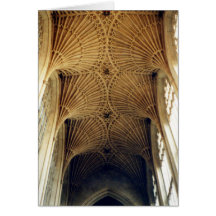 Abbaye de Bath, plafond voûté, Angleterre