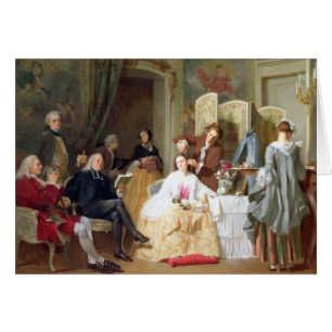 Abbe Prevost Lesung "Manon Lescaut", 1856
