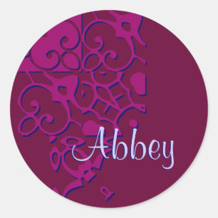 Abbey Designer Name II Aufkleber