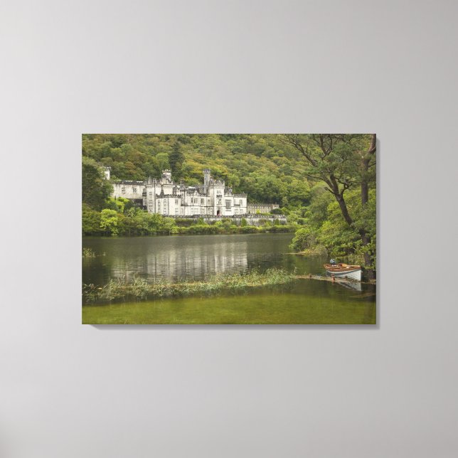 Abbey Kylemore, Landkreis Galway, Irland Leinwanddruck (Vorderseite)