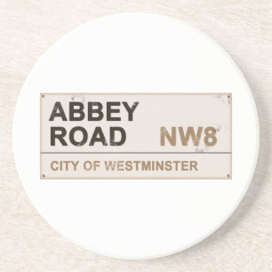Abbey Road London England - vintage Getränkeuntersetzer