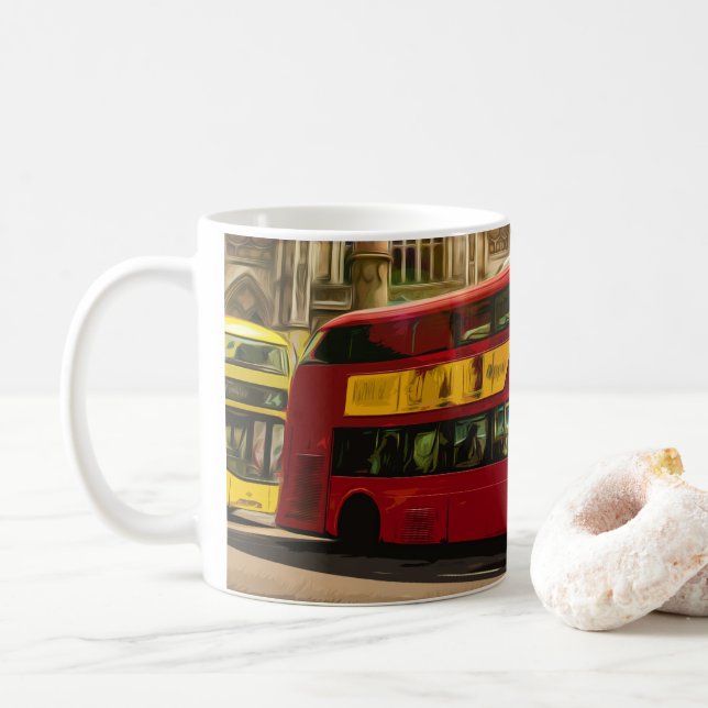 ABBEY ROAD LONDON - ENGLAND'S ICONIC ROAD KAFFEETASSE (Mit Donut)