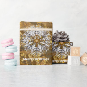 Abbey's Snowflake Weihnachten Elegance Geschenkpapier