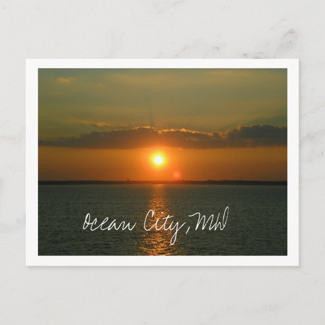 Abbildung 1339, Ocean City, MD Postkarte (Vorderseite)