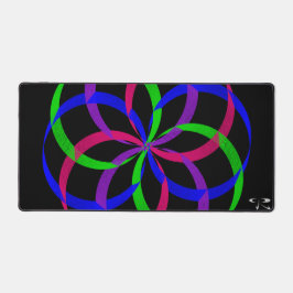 Abbildung 8: Geometrisches Mouse-Pad mit mehreren  Schreibtischunterlage