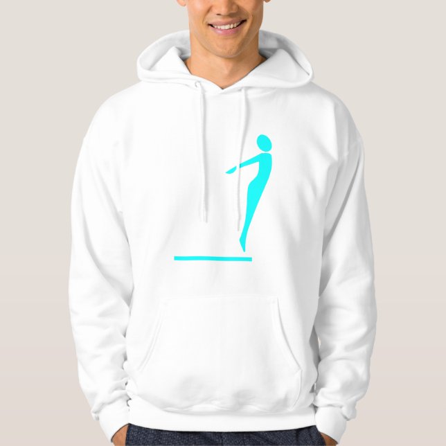 Abbildung: Cyan Hoodie (Vorderseite)