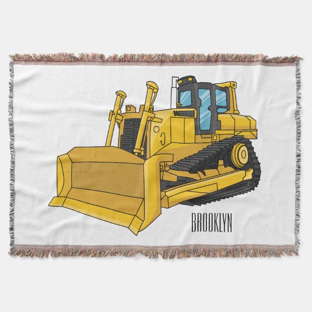 Abbildung des Bulldozer-Cartoon Decke (Vorderseite)