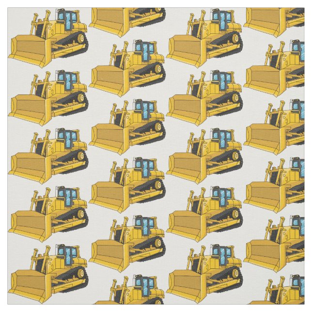 Abbildung des Bulldozer-Cartoon Stoff (Muster)