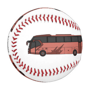 Abbildung des Bus-Cartoon Baseball