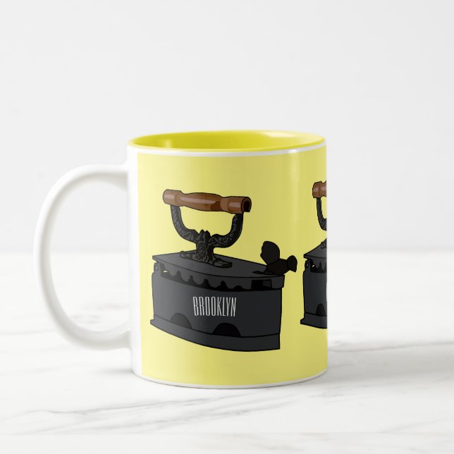 Abbildung des Cartoon aus Kohle Zweifarbige Tasse (Links)