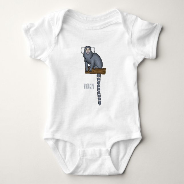 Abbildung des Cartoon Baby Strampler (Vorderseite)