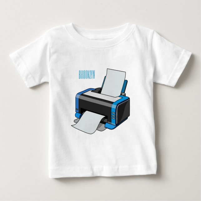 Abbildung des Cartoon Baby T-shirt (Vorderseite)