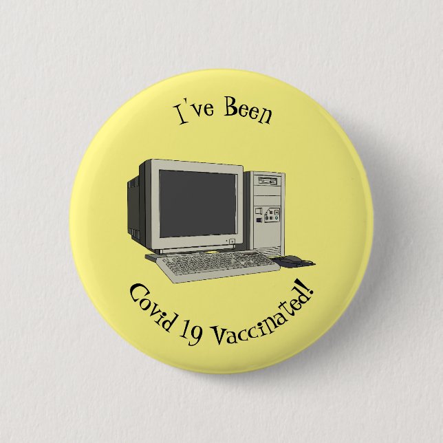 Abbildung des Cartoon Button (Vorderseite)