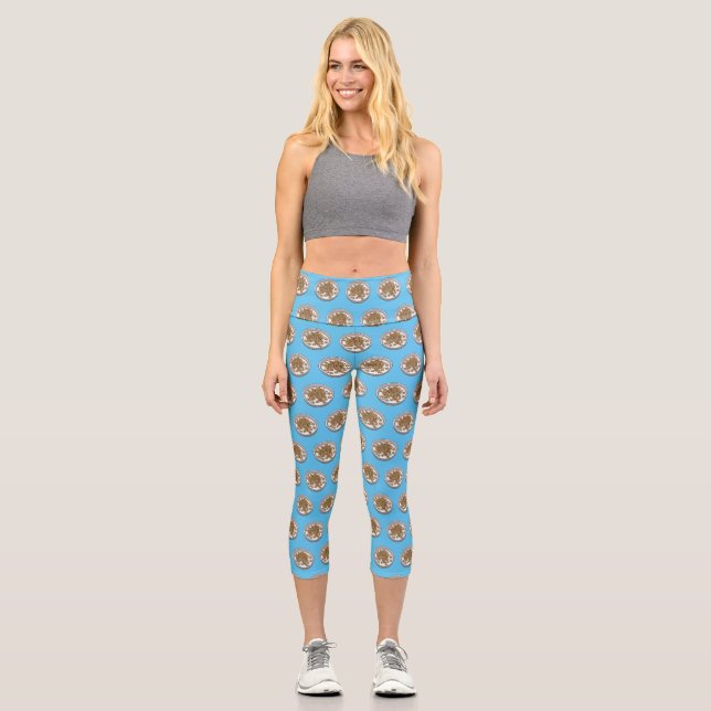Abbildung des Cartoon Capri Leggings (Vorderseite)