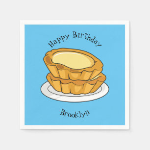 Abbildung des Cartoon der Eier Serviette