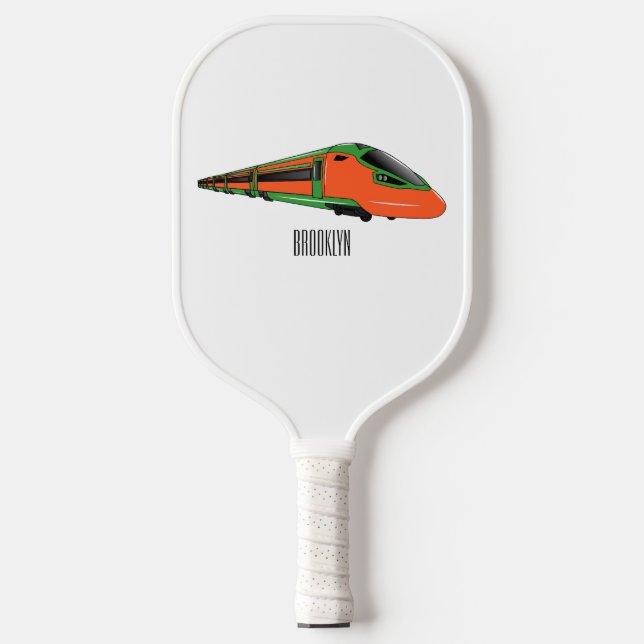 Abbildung des Cartoon des Bullet Pickleball Schläger (Vorderseite)