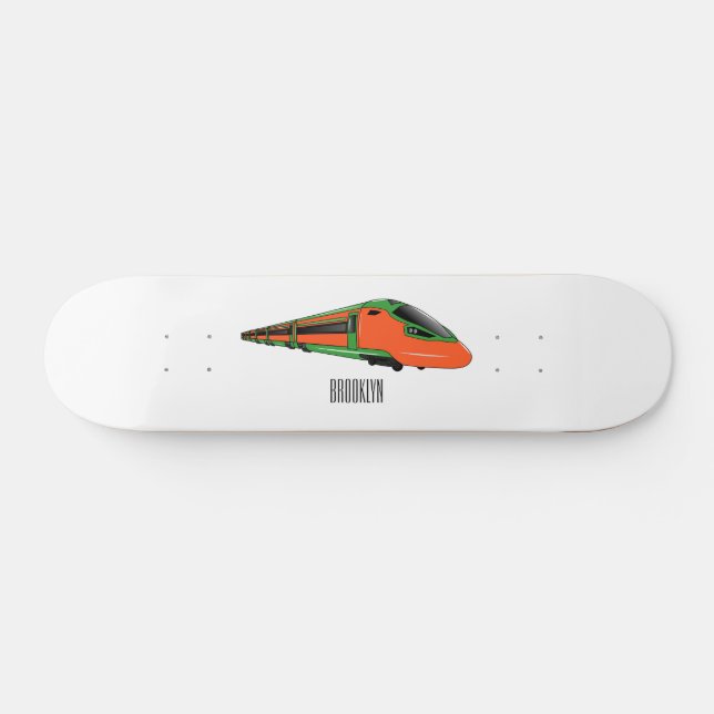 Abbildung des Cartoon des Bullet Skateboard (Horizontal)