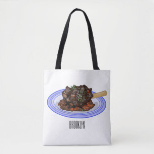 Abbildung des Cartoon des Lammes Tasche