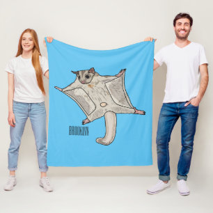 Abbildung des Cartoon des Zuckers Fleecedecke