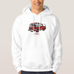 Abbildung des Cartoon eines Motors Hoodie