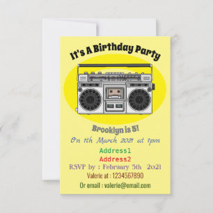 Abbildung des Cartoon Einladung