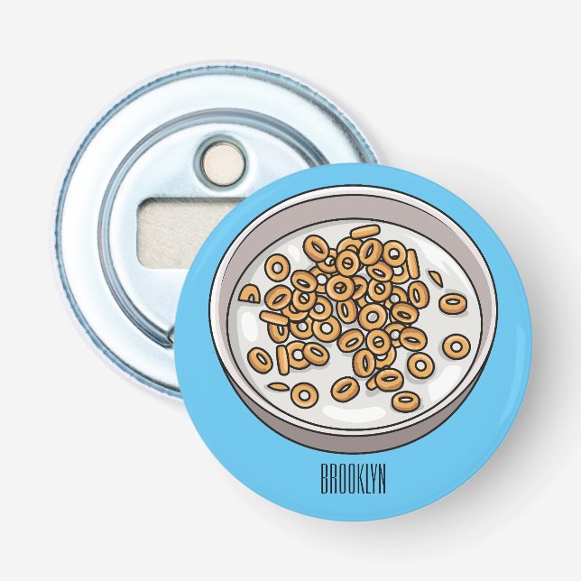 Abbildung des Cartoon Flaschenöffner (Vorderseite)