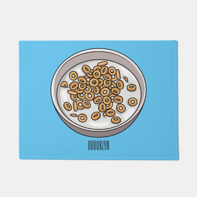 Abbildung des Cartoon Fußmatte (Vorderseite)