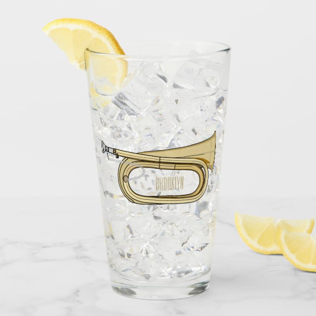 Abbildung des Cartoon Glas (Vorderseite Ice)