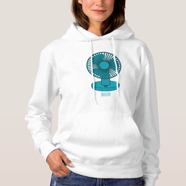 Abbildung des Cartoon Hoodie (Vorderseite)