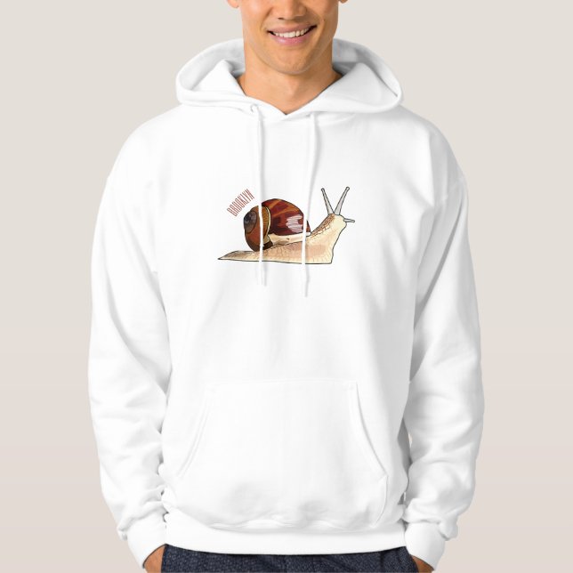 Abbildung des Cartoon Hoodie (Vorderseite)