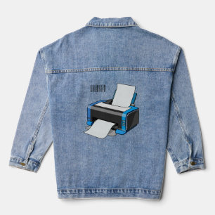 Abbildung des Cartoon Jeansjacke