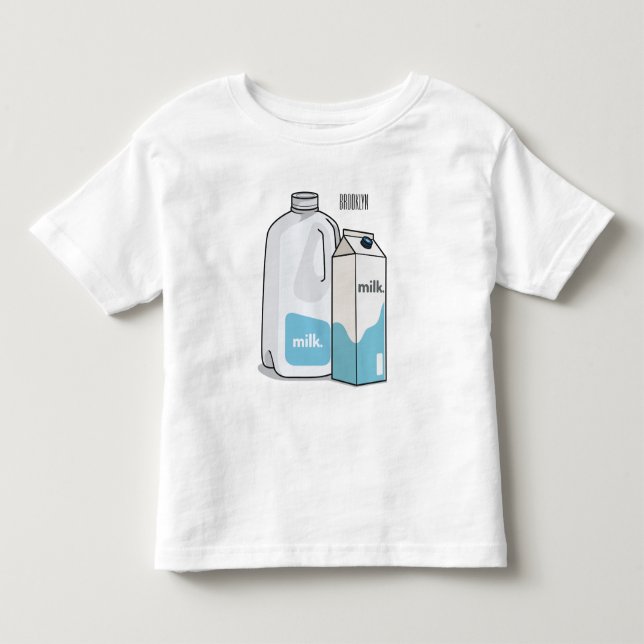 Abbildung des Cartoon Kleinkind T-shirt (Vorderseite)