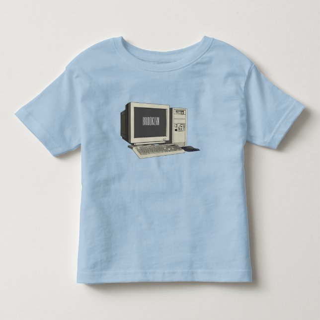 Abbildung des Cartoon Kleinkind T-shirt (Vorderseite)