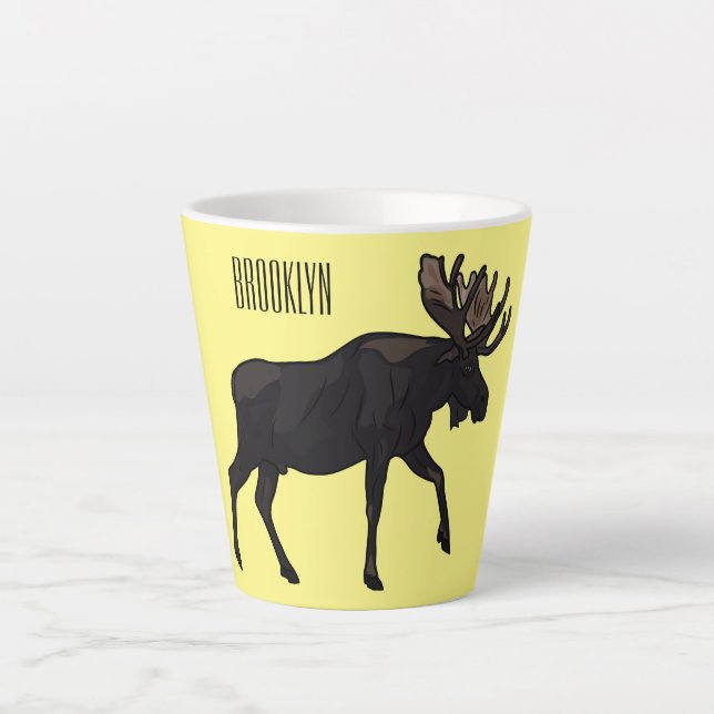 Abbildung des Cartoon Milchtasse (Vorderseite)