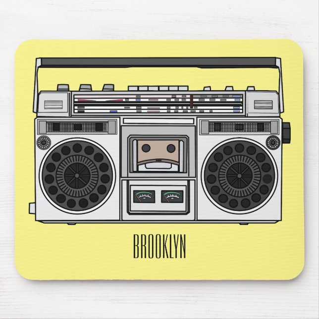 Abbildung des Cartoon Mousepad (Vorne)