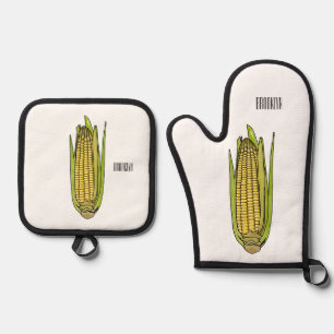 Abbildung des Cartoon Ofenhandschuh & Topflappen-Set