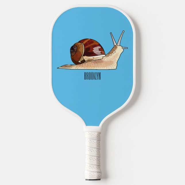 Abbildung des Cartoon Pickleball Schläger (Vorderseite)