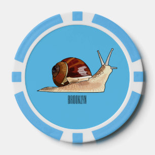 Abbildung des Cartoon Pokerchips