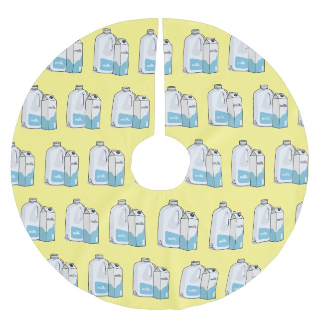 Abbildung des Cartoon Polyester Weihnachtsbaumdecke (Vorderseite)