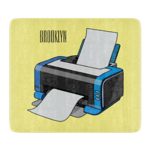 Abbildung des Cartoon Schneidebrett