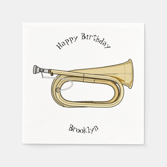 Abbildung des Cartoon Serviette (Vorderseite)