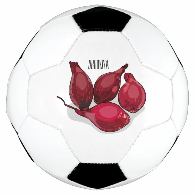 Abbildung des Cartoon Shallot Fußball (Vorderseite)