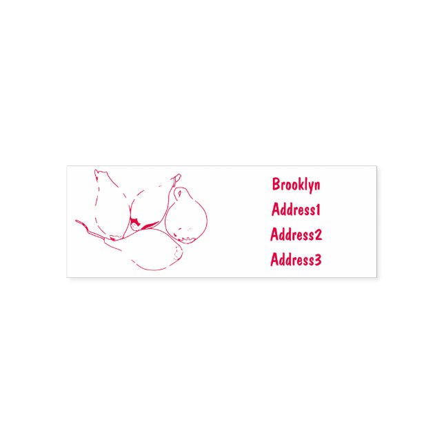 Abbildung des Cartoon Shallot Permastempel (Design)