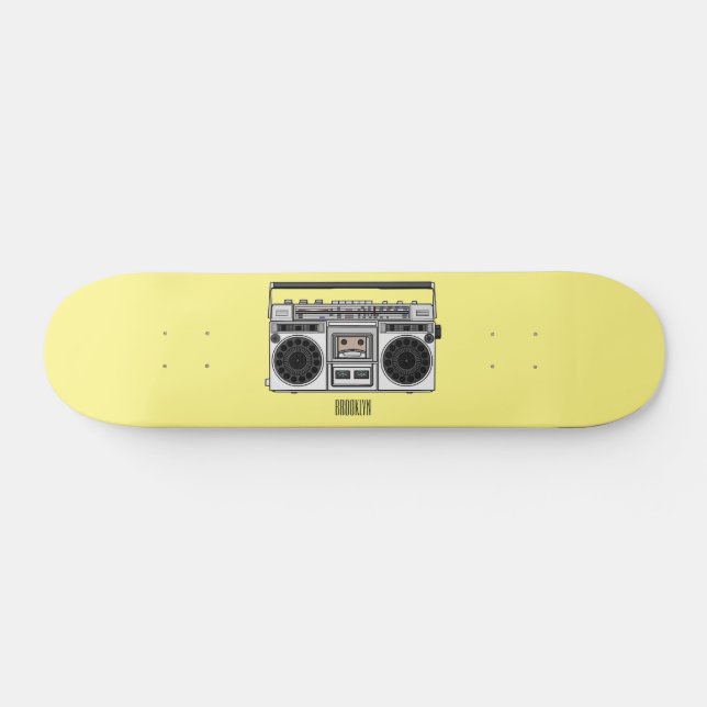 Abbildung des Cartoon Skateboard (Horizontal)
