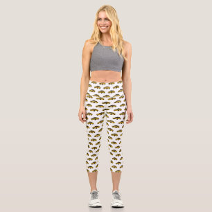 Abbildung des Cartoon Taxi Capri Leggings