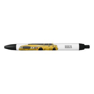 Abbildung des Cartoon Taxi Kugelschreiber