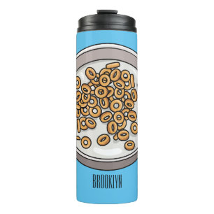Abbildung des Cartoon Thermosbecher